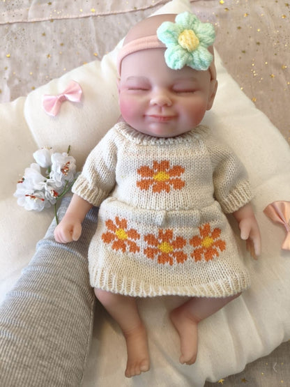 Bebé Reborn Mila - 30 cm de Silicona Blanda Realista