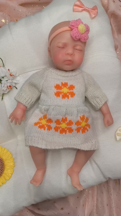 Bebé Reborn Gala - 30 cm de Silicona Blanda Realista