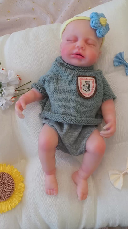 Bebé Reborn Lucas - 30 cm de Silicona Blanda Realista
